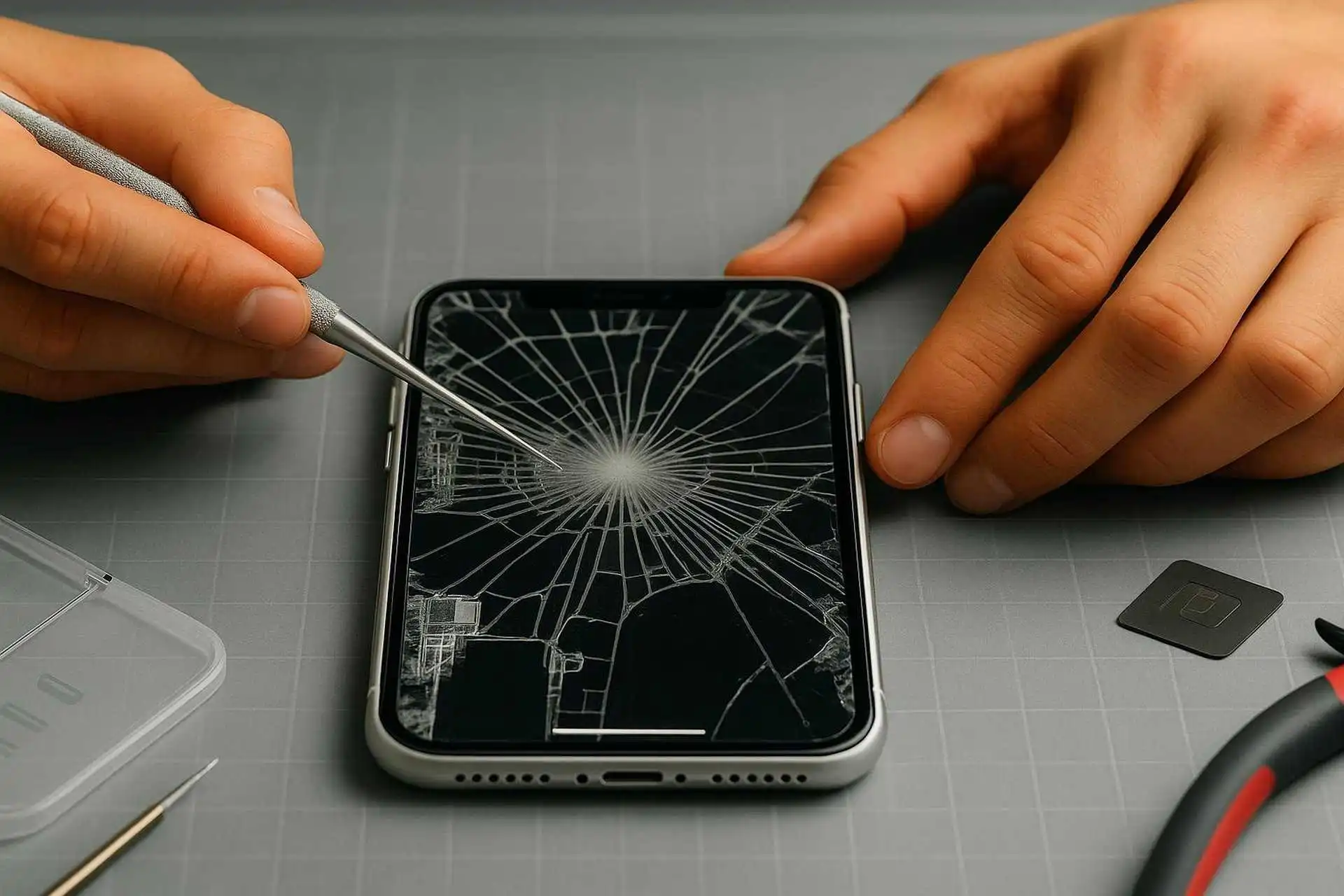 Réparation d’écran iPhone à domicile à Paris