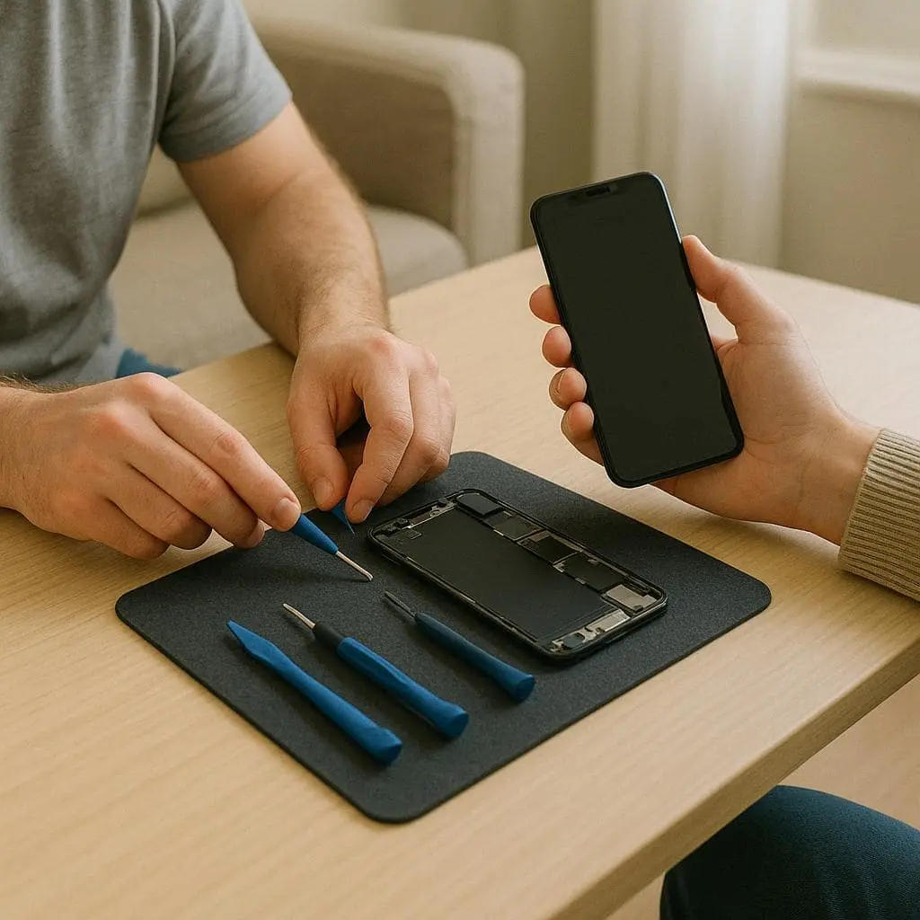 Apprentissage à la réparation de votre écran iPhone 11 à Paris Île-de-France.